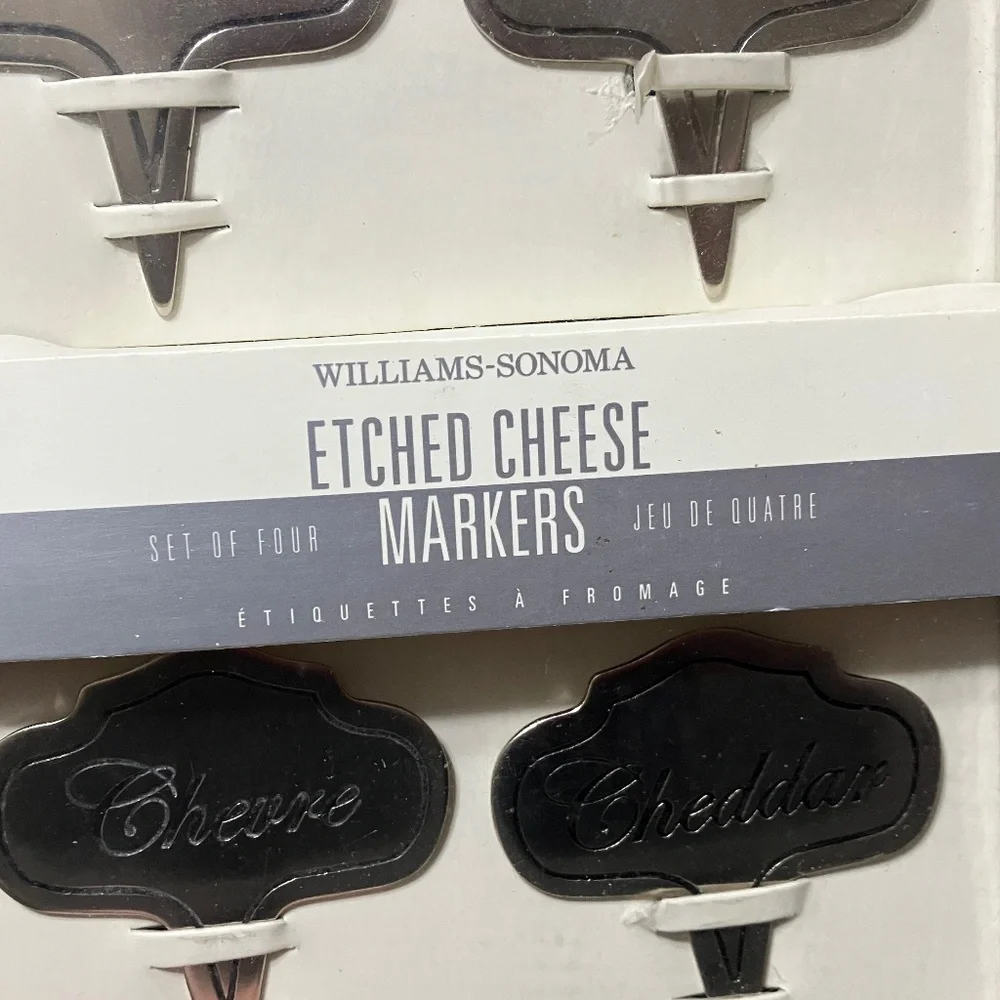 WILLIAMS-SONOMA CHEESE MARKERS